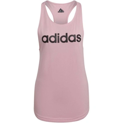 adidas LIN TK TANK TOP Dámské tílko, růžová, velikost