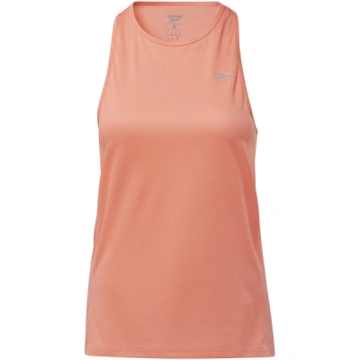 Reebok RUNNING ESSENTIALS TANK Dámské sportovní tílko, oranžová, velikost