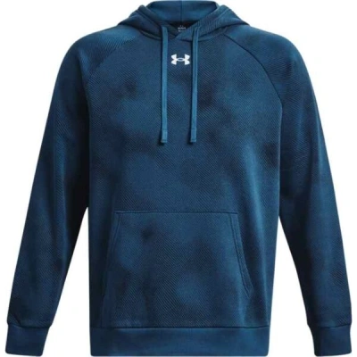 Under Armour RIVAL Pánská mikina, tmavě modrá, velikost