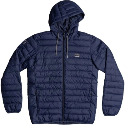 Quiksilver SCALY HOOD Pánská bunda, tmavě modrá, velikost