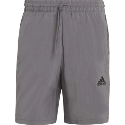 adidas 3-STRIPES SHORTS Pánské fotbalové šortky, tmavě šedá, velikost