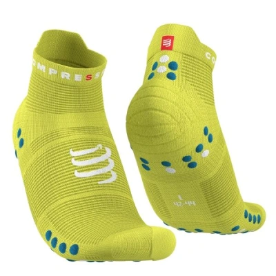 Compressport PRO RACING SOCKS V4.0 RUN Běžecké ponožky, světle zelená, velikost