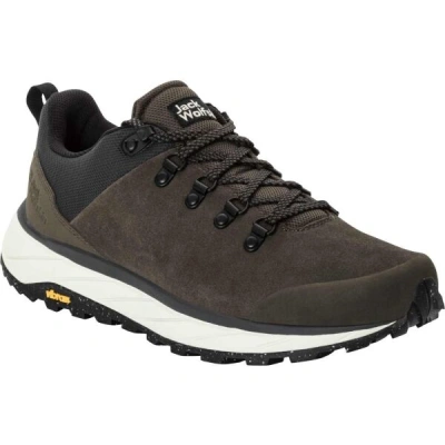 Jack Wolfskin TERRAVENTURE URBAN LOW M Pánská treková obuv, hnědá, velikost