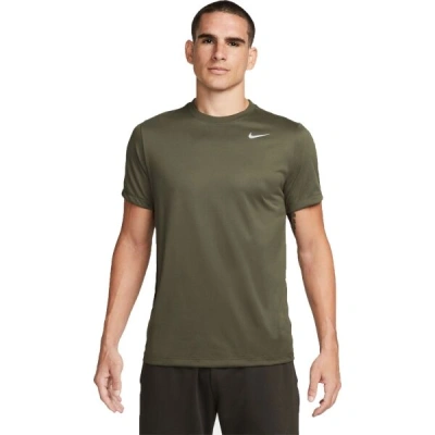 Nike DRI-FIT LEGEND Pánské tréninkové tričko, khaki, velikost