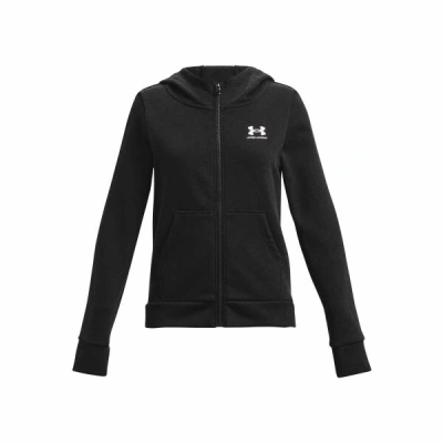 Under Armour RIVAL FLEECE LU Dívčí mikina, černá, velikost