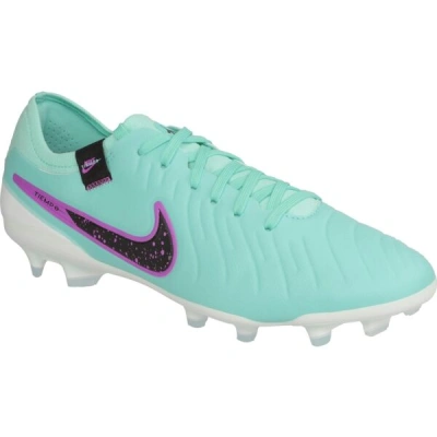 Nike TIEMPO LEGEND 10 PRO FG Pánské kopačky, tyrkysová, velikost 47.5