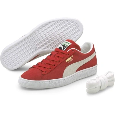 Puma SUEDE CLASSIC Unisex tenisky, červená, velikost 37