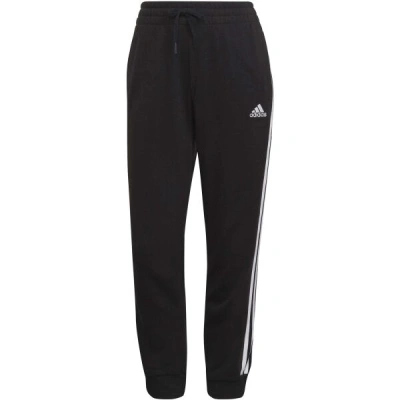 adidas 3-STRIPES PANTS Dámské zkrácené tepláky, černá, velikost