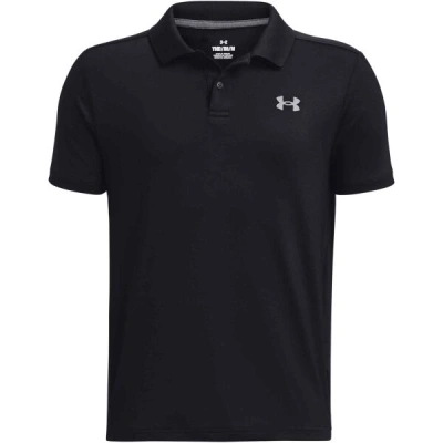 Under Armour PERFORMANCE POLO Chlapecké polotričko, černá, velikost