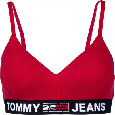 Tommy Hilfiger BRALETTE LIFT Dámská podprsenka, červená, velikost