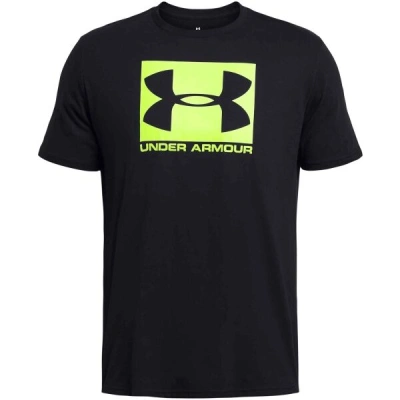 Under Armour BOXED SPORTSTYLE Pánské triko, černá, velikost