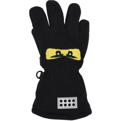 LEGO&reg; kidswear LWASMUS 600 GLOVES Chlapecké prstové rukavice, černá, velikost