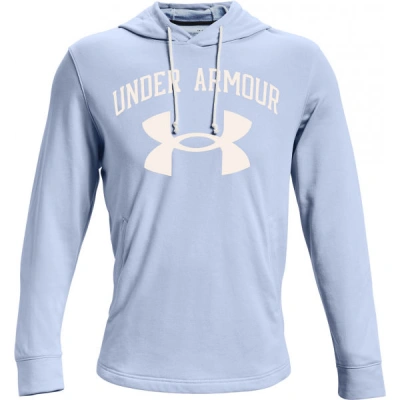 Under Armour RIVAL TERRY Pánská mikina, světle modrá, velikost