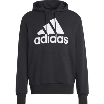 adidas BIG LOGO HOODIE Pánská mikina, černá, velikost