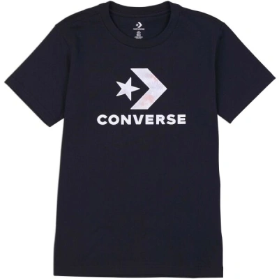 Converse SEASONAL STAR CHEVRON SS TEE Dámské tričko, černá, velikost