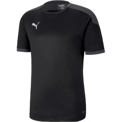 Puma TEAM FINAL 21 TRAINING JERSEY TEE Pánské tréninkové triko, černá, velikost