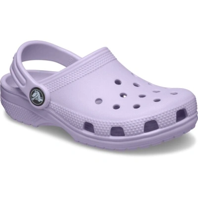 Crocs CLASSIC CLOG T Dětské pantofle, fialová, velikost 25/26