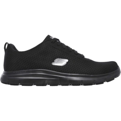 Skechers FLEX ADVANTAGE SR - BENDON Pánská vycházková obuv, černá, velikost