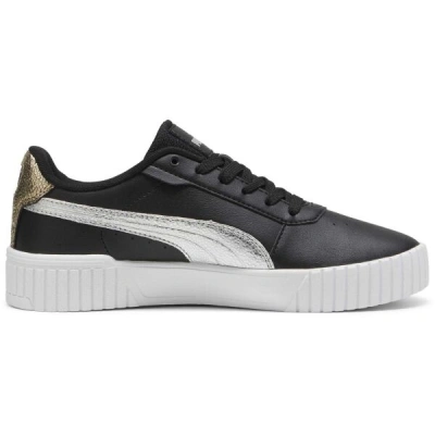 Puma CARINA 2.0 METALLIC SHINE Dámské tenisky, černá, velikost 37.5