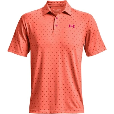 Under Armour PLAYOFF POLO 2.0 Pánské golfové polo triko, oranžová, velikost