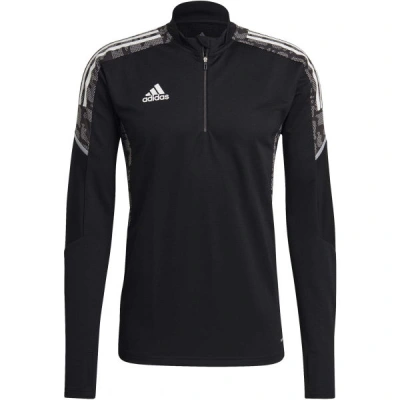 adidas CONDIVO 21 TOP Pánská fotbalová mikina, černá, velikost