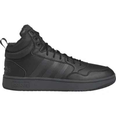 adidas HOOPS 3.0 MID WTR Pánské zimní boty, černá, velikost 44