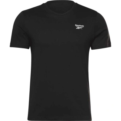 Reebok RI LEFT CHEST LOGO TEE Pánské triko, černá, velikost