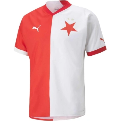 Puma SKS INTL SHIRT PROMO Pánský dres, červená, velikost