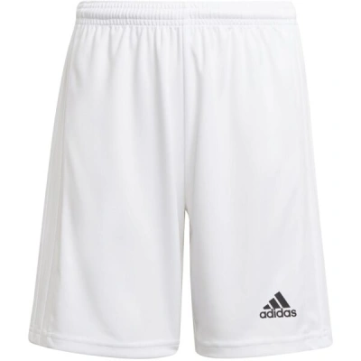 adidas SQUADRA 21 SHORTS Juniorské fotbalové šortky, bílá, velikost