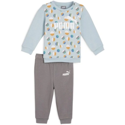 Puma ESSENTIALS + SUMMER CAMP INFANTS JOGGER TR Dětská souprava, světle modrá, velikost