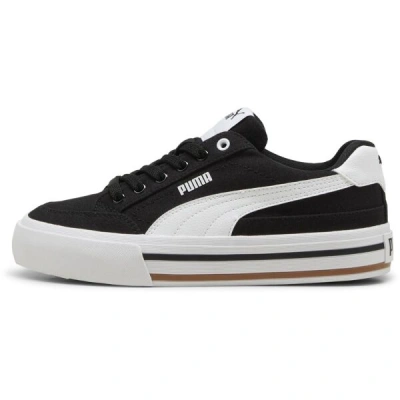 Puma COURT CLASSIC VULC FS JR Dětské tenisky, černá, velikost 38