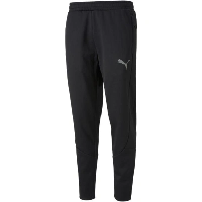 Puma EVOSTRIPE WARM PANTS Pánské tepláky, černá, velikost