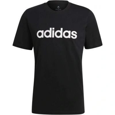 adidas LINEAR TEE Pánské tričko, černá, velikost