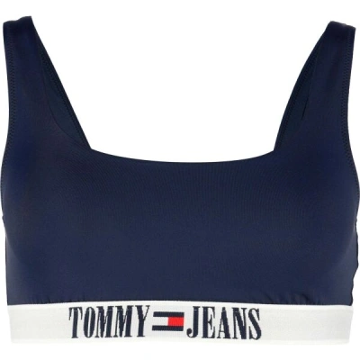 Tommy Hilfiger TJ ARCHIVE-BRALETTE Dámský vrchní díl plavek, tmavě modrá, velikost