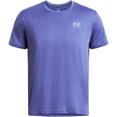 Under Armour LAUNCH SPLATTER Pánské triko, modrá, velikost