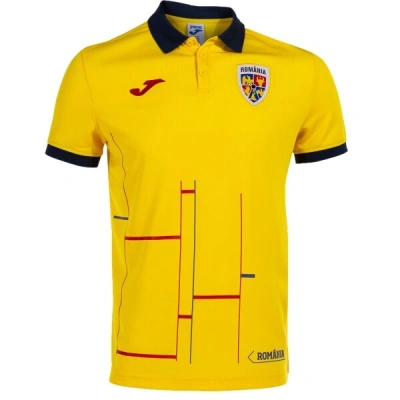 Joma FED. FUTBOL RUMANÍA FREE TIME SHORT SLEEVE POLO Pánské polo triko, žlutá, velikost