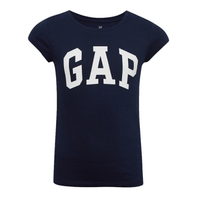 GAP HERITAGE VALUE LOGO Dívčí tričko, tmavě modrá, velikost