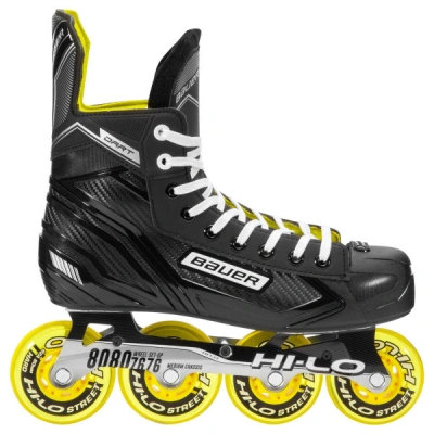 Bauer RH DART SKATE SR Inline brusle, černá, velikost 47