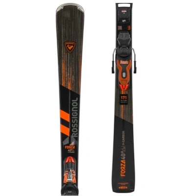 Rossignol FORZA 40&deg; V-CA RETAIL XPRESS + XPRESS 11 GW Sjezdové lyže, černá, velikost