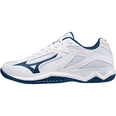 Mizuno THUNDER BLADE 3 Pánská indoorová obuv, bílá, velikost 46.5