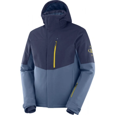 Salomon SPEED JACKET M Pánská lyžařská bunda, modrá, velikost