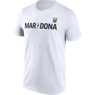 FANATICS MARADONA GRAPHIC Pánské triko, bílá, velikost