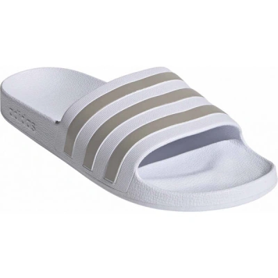 adidas ADILETTE AQUA Unisex pantofle, bílá, velikost 38