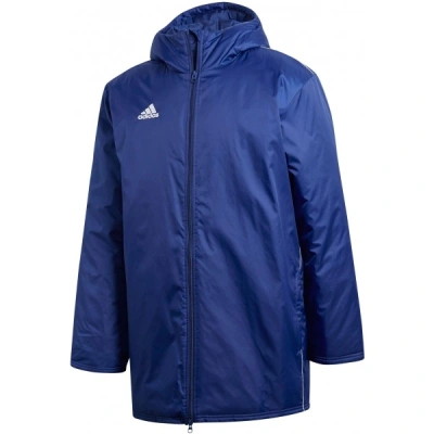 adidas CORE 18 JACKET Pánská sportovní bunda, modrá, velikost