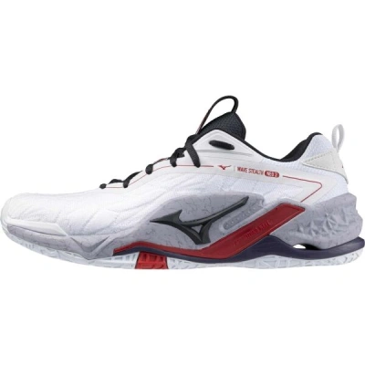 Mizuno WAVE STEALH NEO 2 Pánská házenkářská obuv, bílá, velikost 46