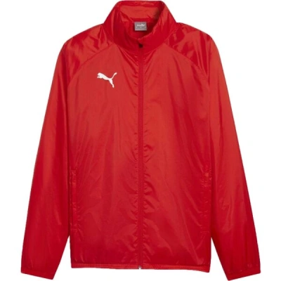 Puma TEAMGOAL ALL WEATHER JACKET Pánská sportovní bunda, červená, velikost