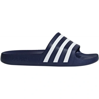 adidas ADILETTE AQUA Unisex pantofle, tmavě modrá, velikost 47