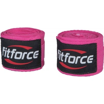 Fitforce WRAPS 3,5M Bandáž, růžová, velikost