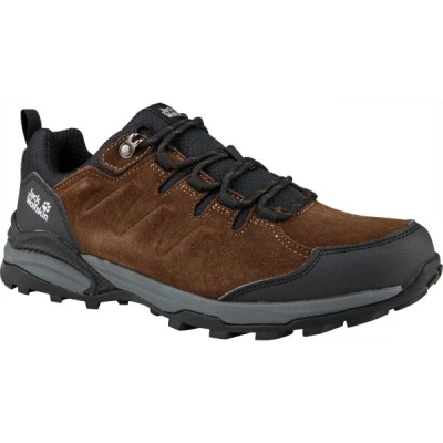 Jack Wolfskin MTN GOAT LOW M Pánská outdoorová obuv, hnědá, velikost 41