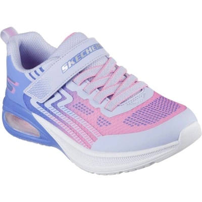 Skechers MICROSPEC MAX ADVANCE Dětská vycházková obuv, růžová, velikost